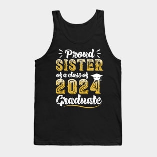 Proud Sister of a 2024 Senior Basketball Graduate Tank Top